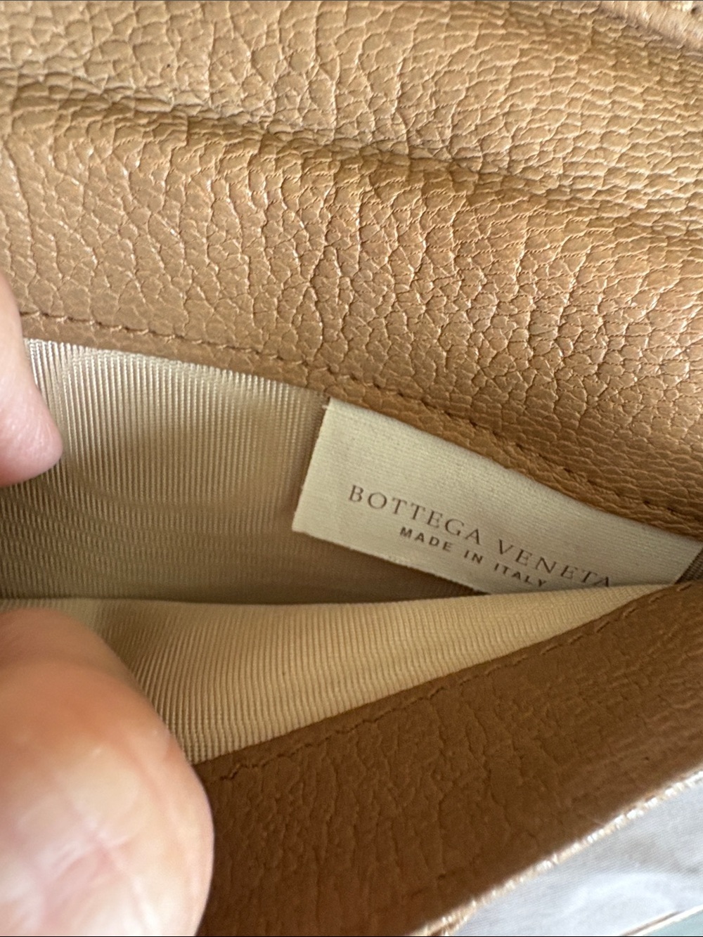 Limited Edition Pattern Bottega Veneta Intrecciato Tan Leather Long Wallet - Picture 8 of 14